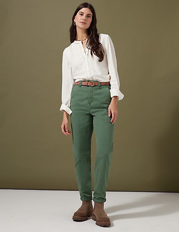 Cotton Rich Tapered Chinos