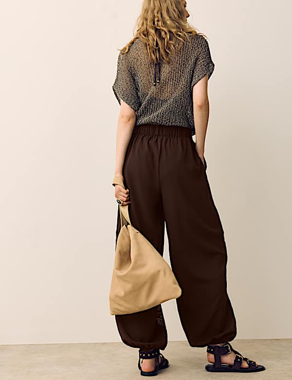 Lace Balloon Trousers - LU