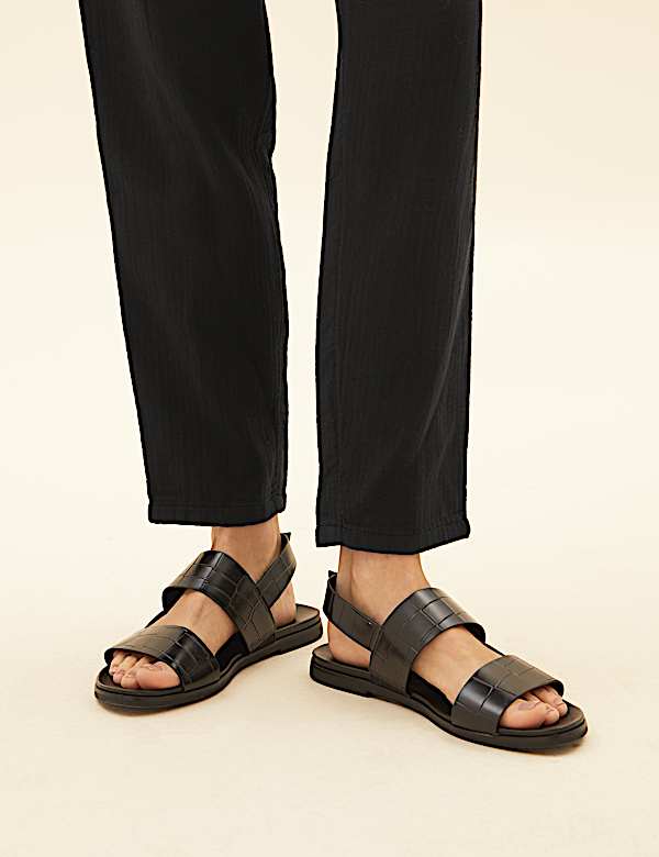Pure Cotton Tapered Ankle Grazer Trousers