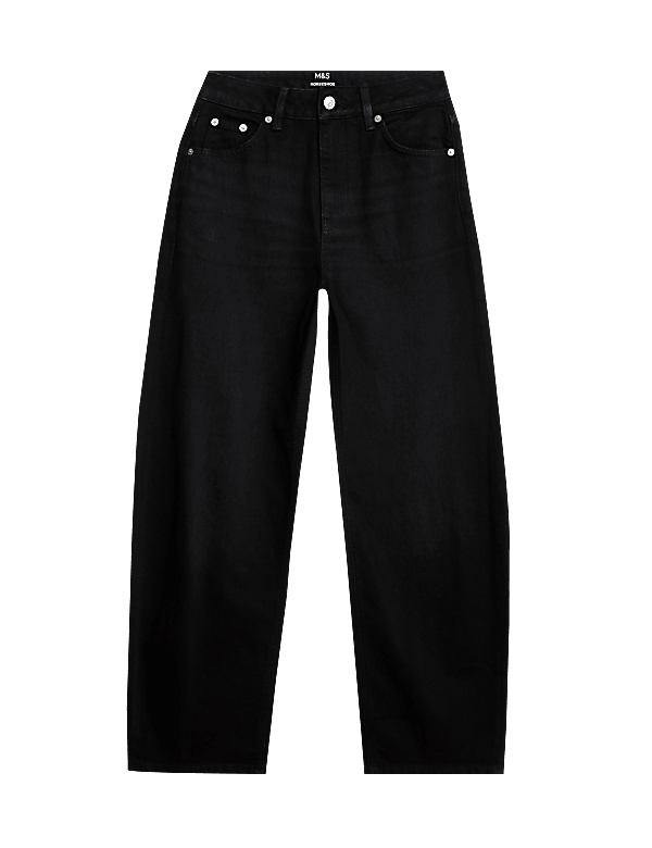 Mid Rise Relaxed Horseshoe Jeans