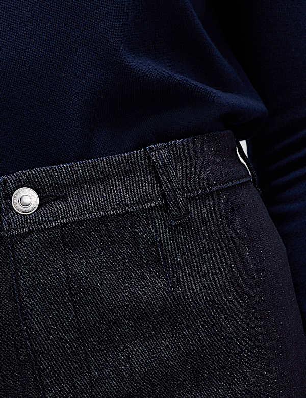 Jean brillant coupe large longueur cheville - LU