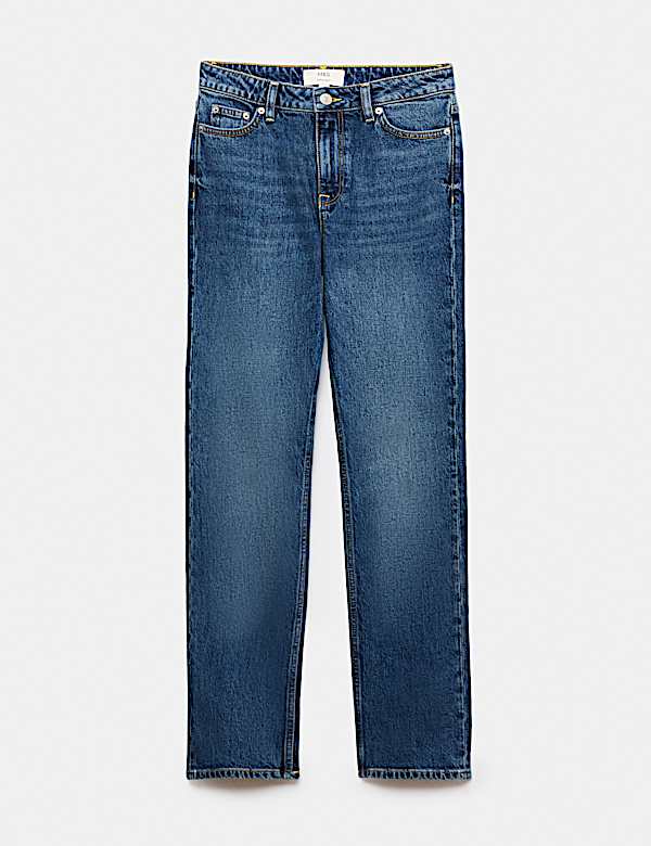 Mid Rise Straight Leg Jeans - NZ
