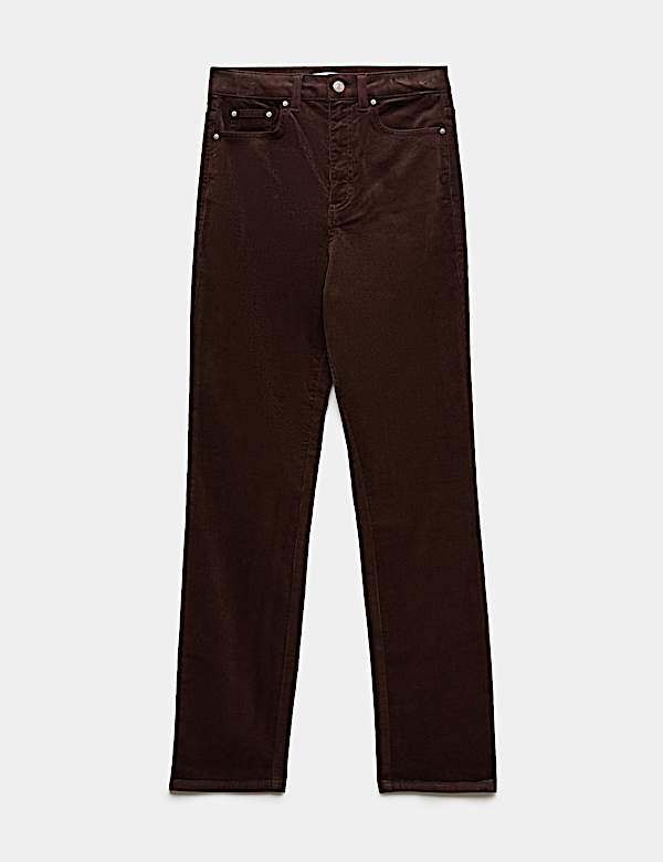 Kordhose mit geradem Bein - AT