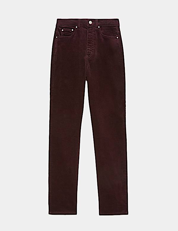 Cord Straight Leg Trousers - RO