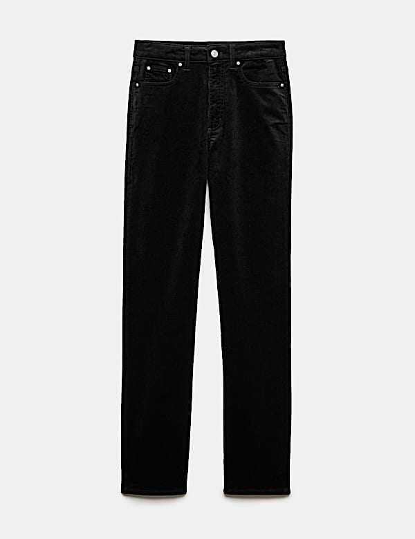 Cord Straight Leg Trousers - NO