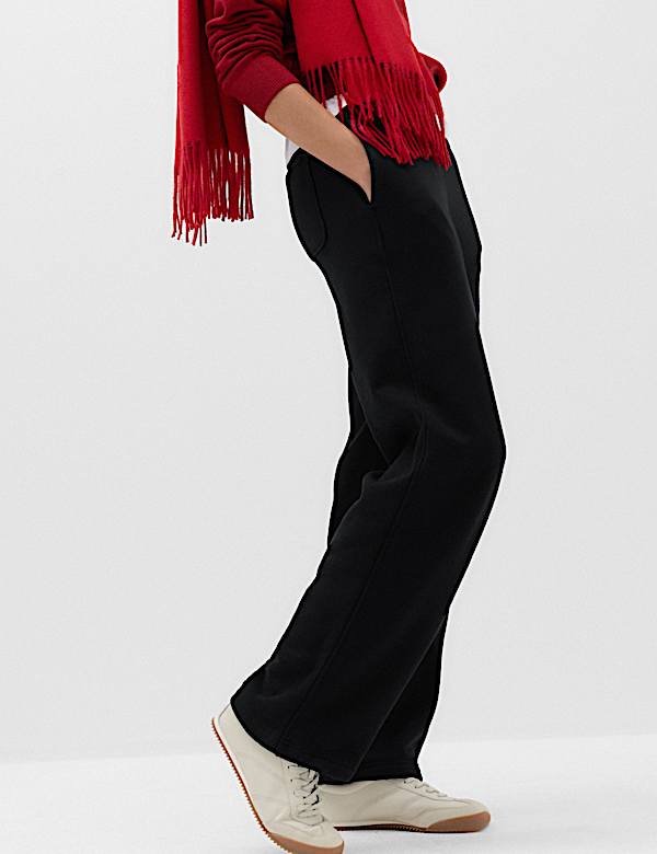 Pure Cotton Straight Leg Joggers - RS