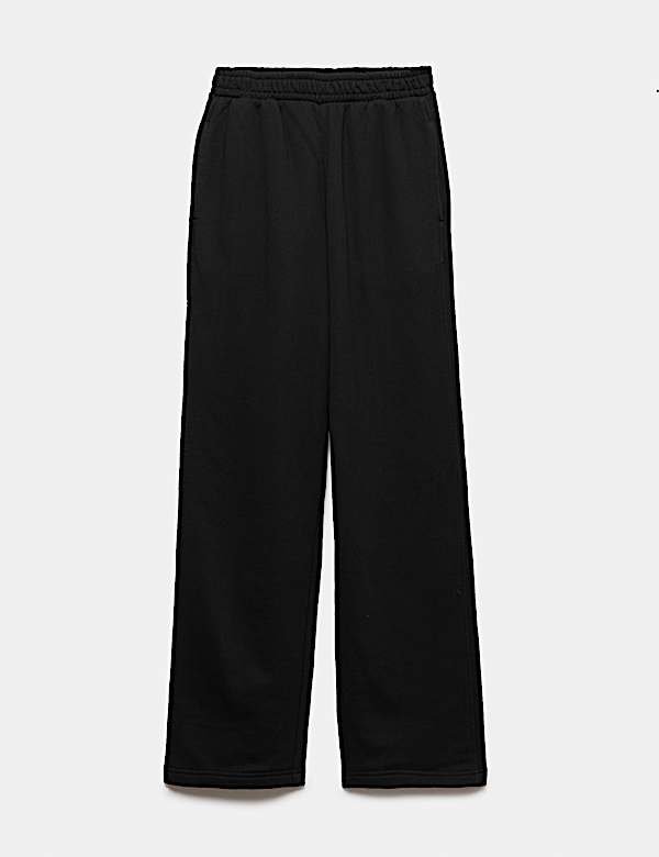 Pure Cotton Straight Leg Joggers - RS