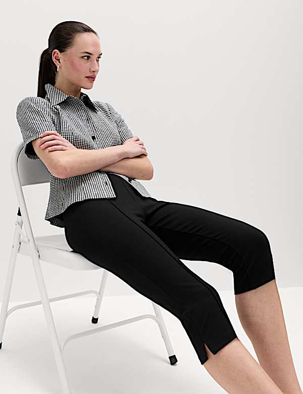 Pintuck Capri Leggings - MX