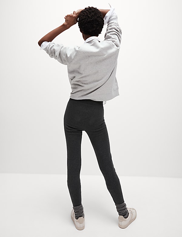 Cotton Blend Thermal Leggings