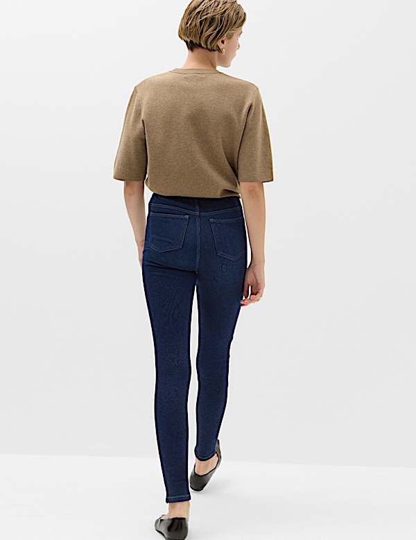 Cosy Pull On High Waisted Jeggings