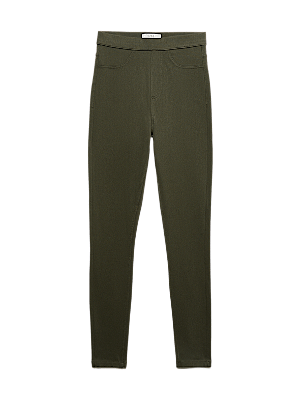 Cosy Pull On High Waisted Jeggings
