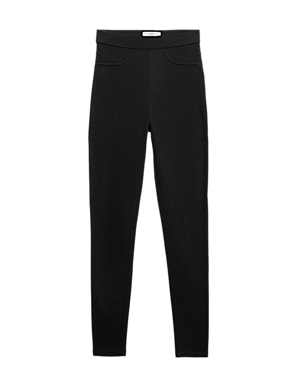 Cosy Pull On High Waisted Jeggings