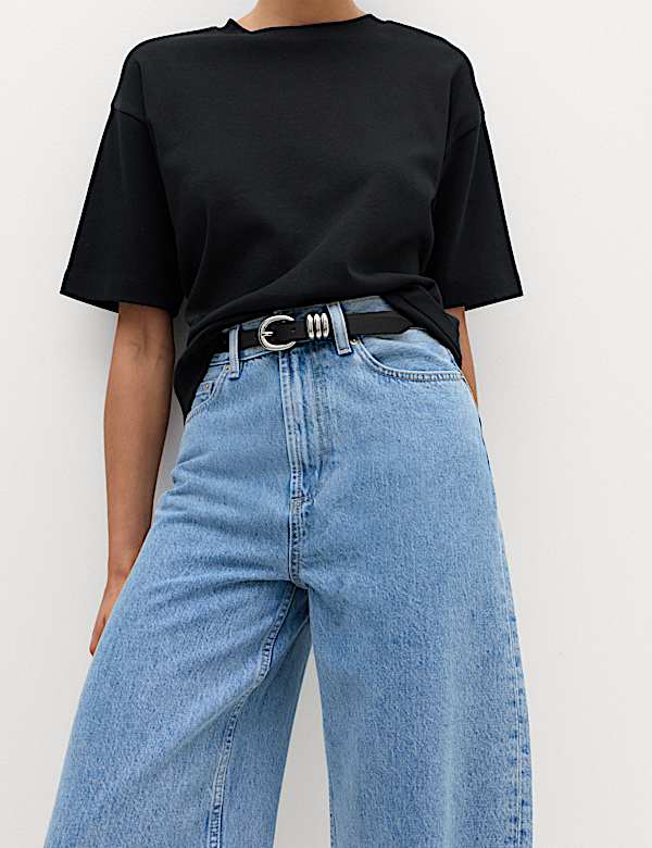 High Waisted Balloon Leg Jeans - GR