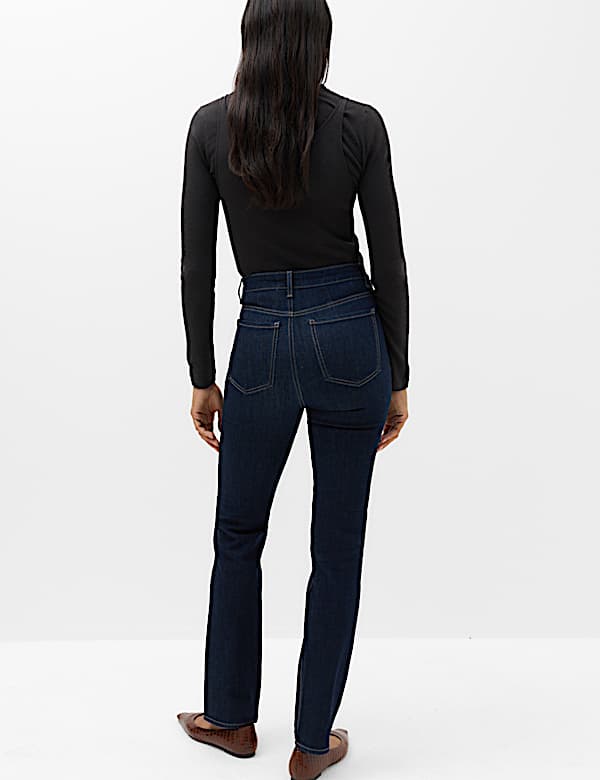 Sienna High Waisted Straight Leg Jeans - US