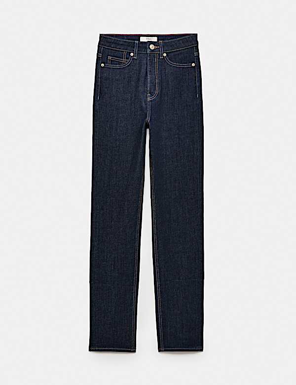 Sienna High Waisted Straight Leg Jeans - US