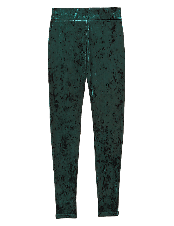 Velour High Waisted Leggings