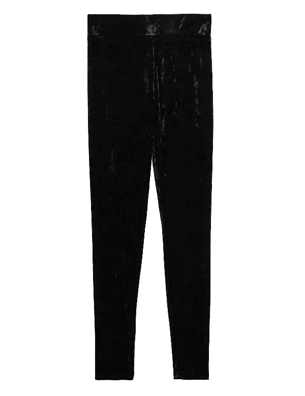 Velour High Waisted Leggings