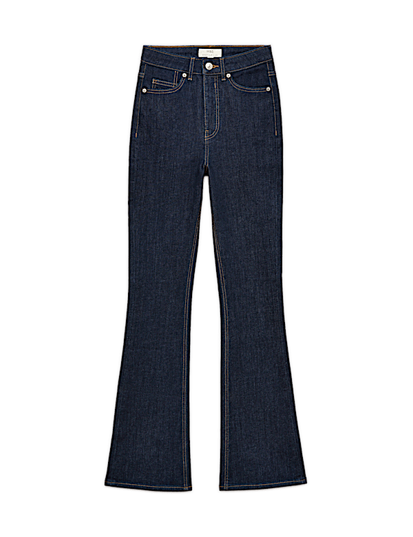 Magic Shaping High Waisted Slim Flare Jeans