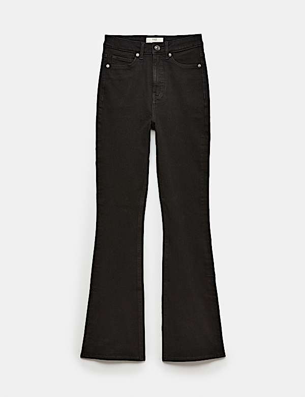 Magic Shaping High Waisted Slim Flare Jeans - IT