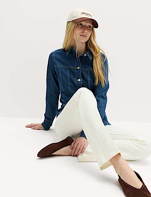 High Waisted Flared Jeans - AU