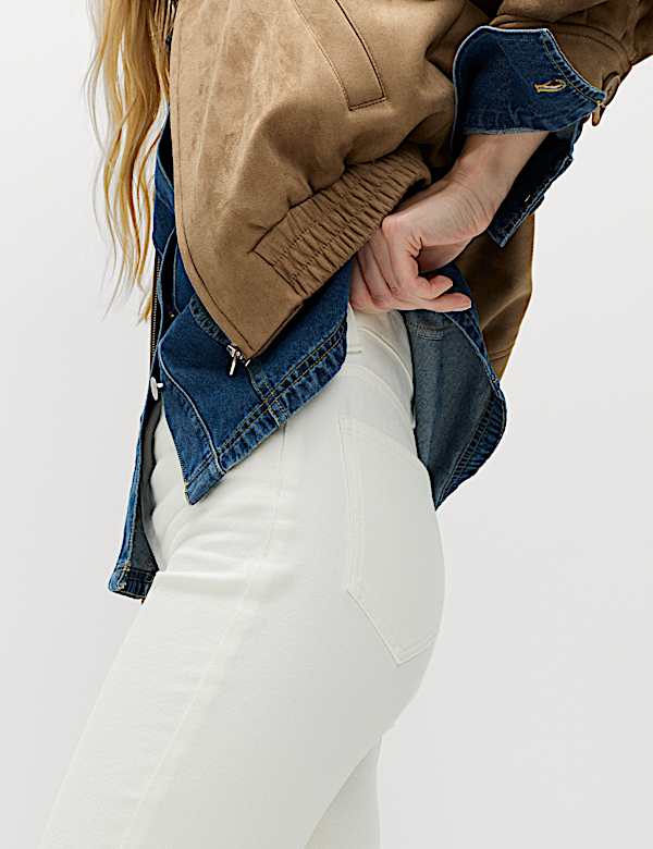 High Waisted Flared Jeans - AU