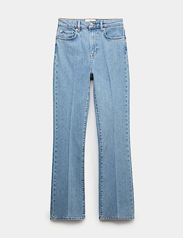 High Waisted Flared Jeans - CZ