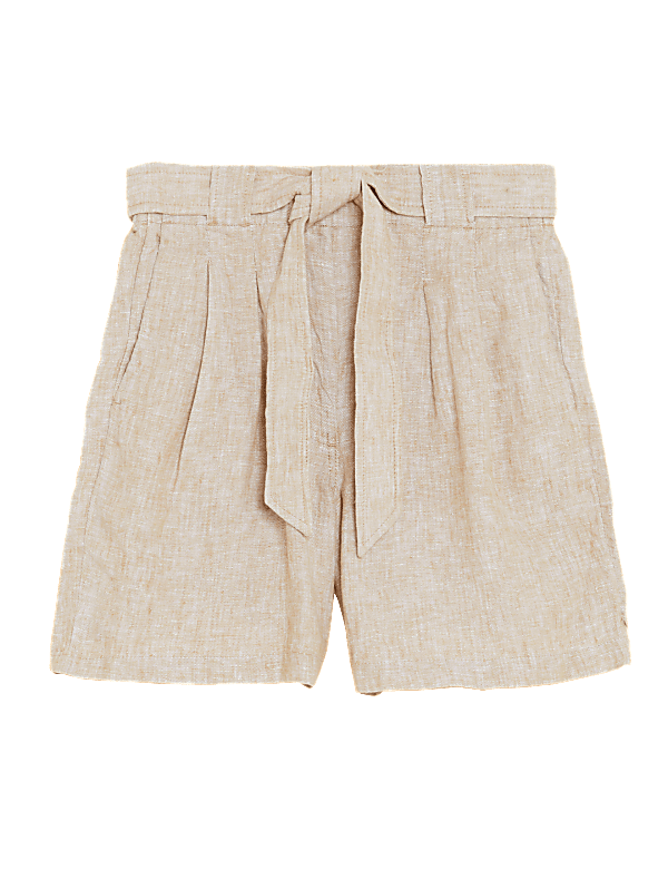 Pure Linen Shorts