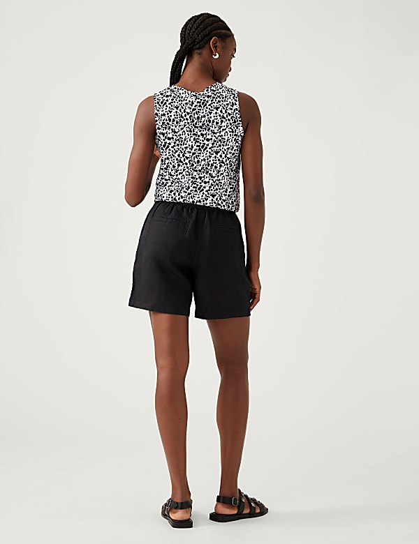 Pure Linen Shorts