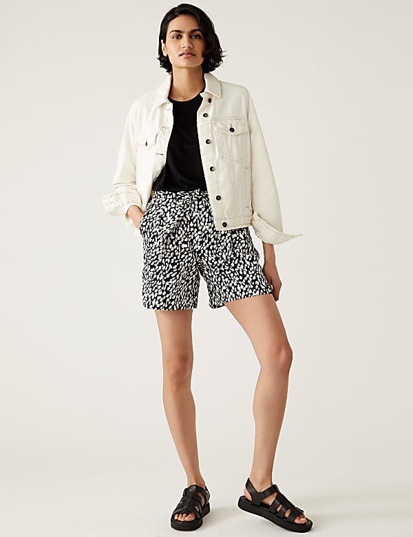 Pure Linen Shorts