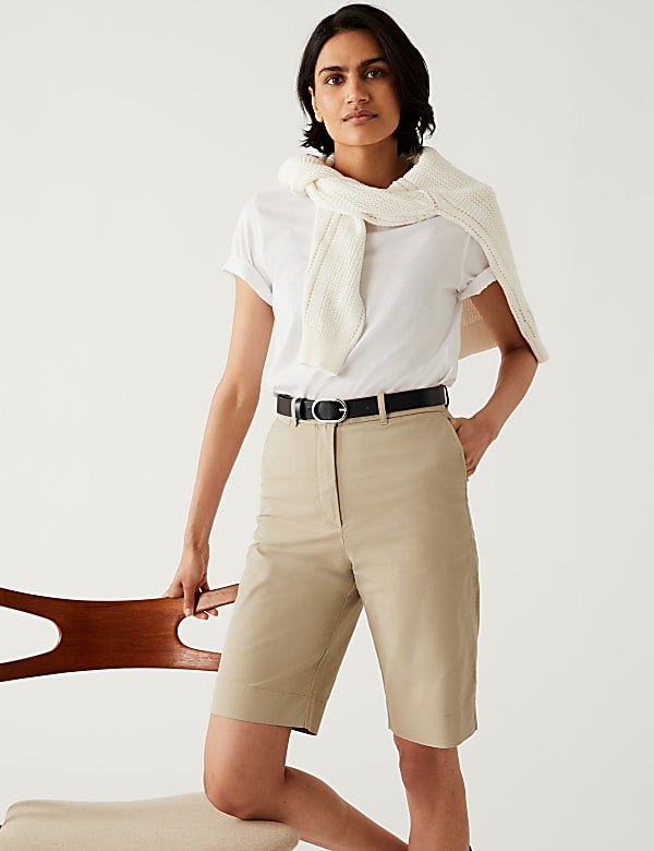 Chino shorts length outlet