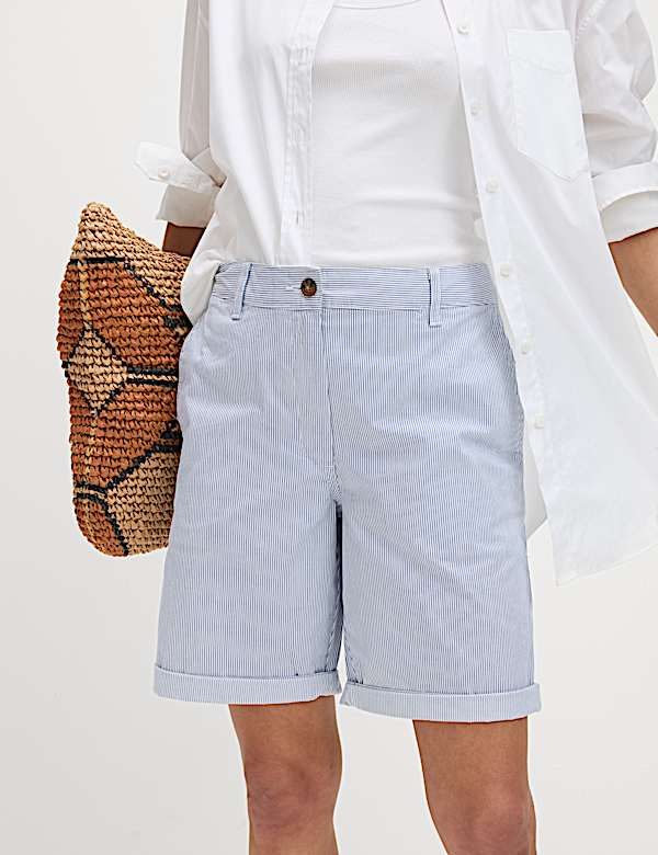 2pk Cotton Rich Tea Dyed Chino Shorts - RS