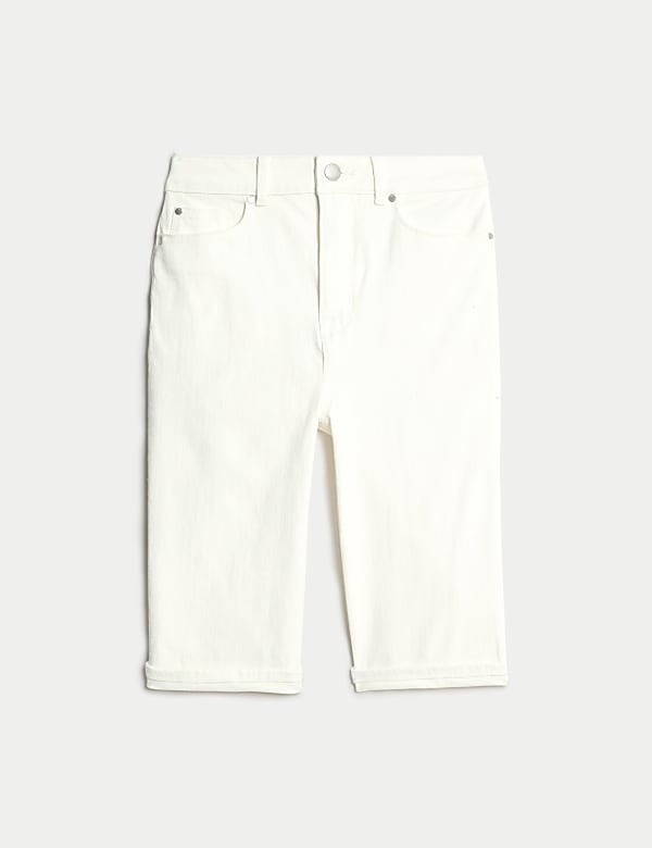 Hoch geschnittene Magic Jeansshorts mit hohem Baumwollanteil - DE