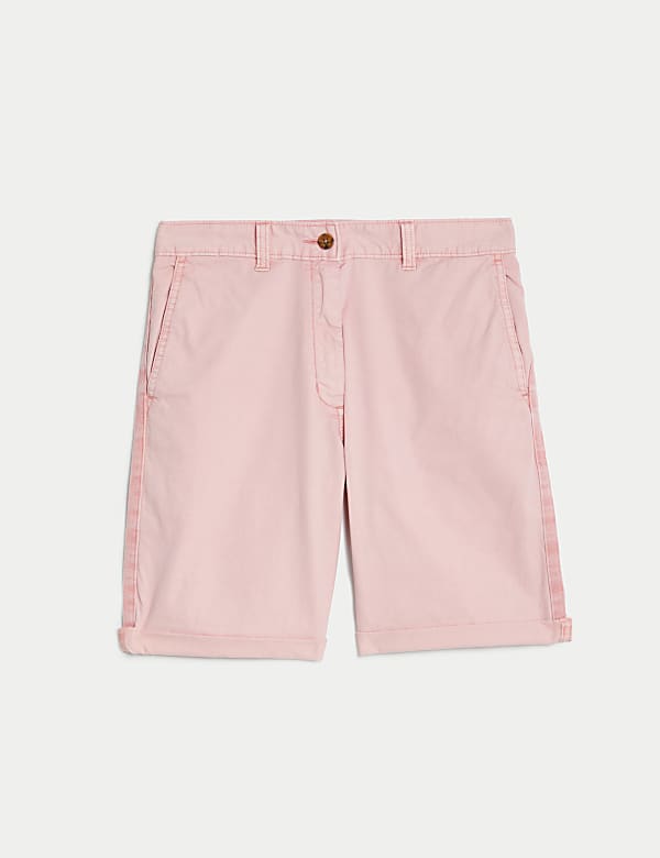 Cotton Rich Tea Dyed Chino Shorts - ES