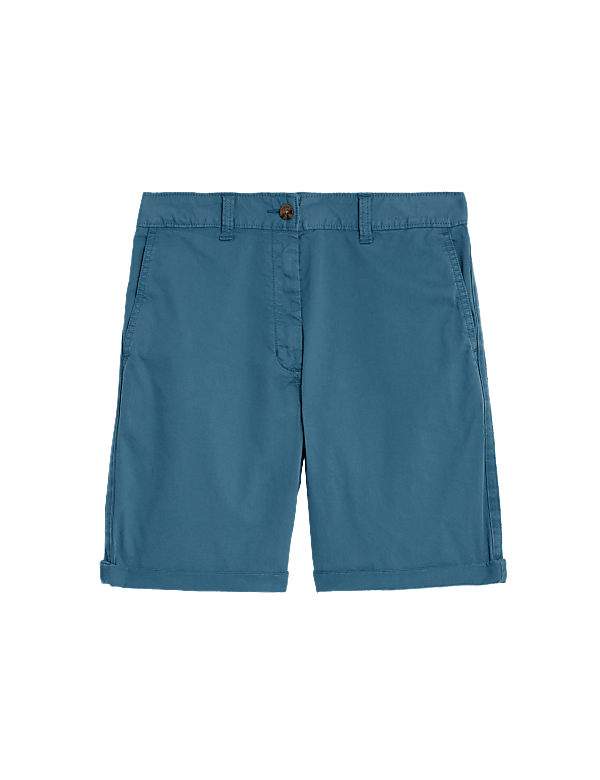 Cotton Rich Tea Dyed Chino Shorts