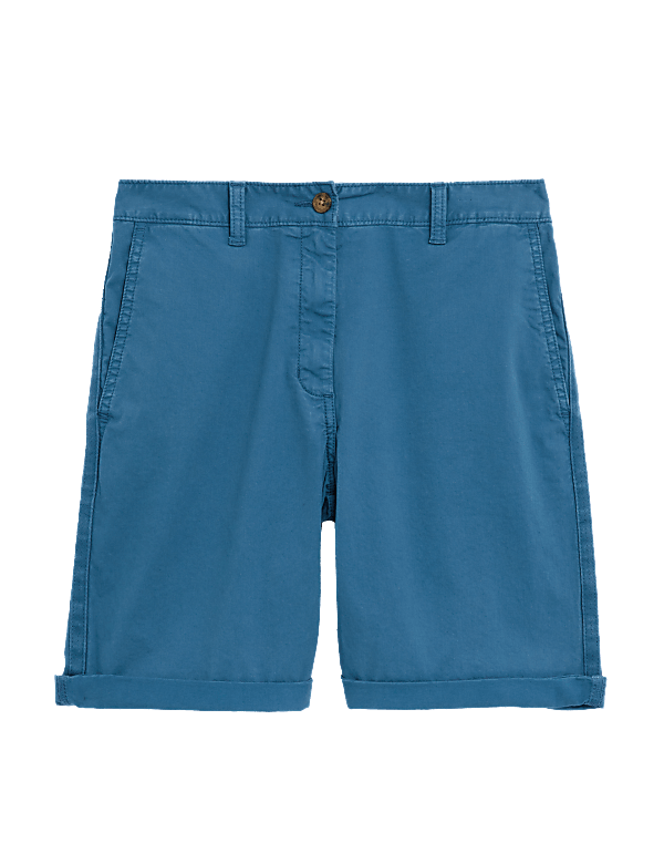 Cotton Rich Tea Dyed Chino Shorts