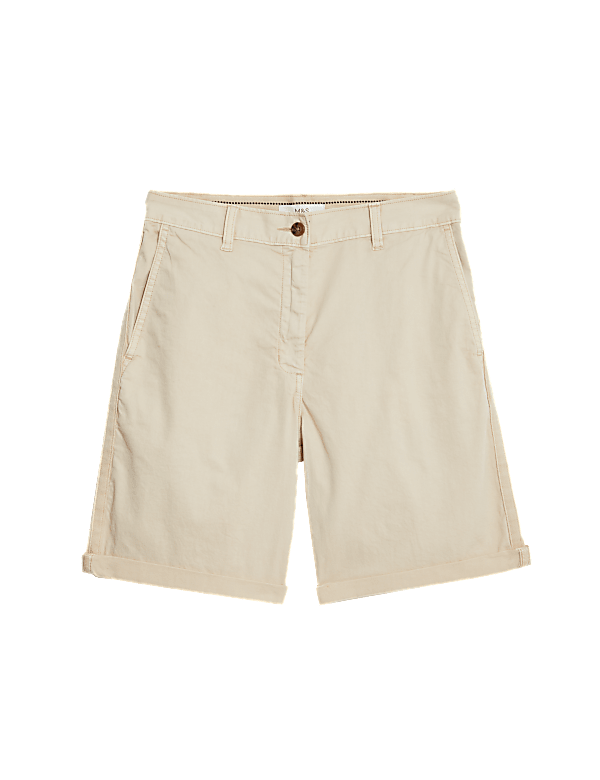 Cotton Rich Tea Dyed Chino Shorts