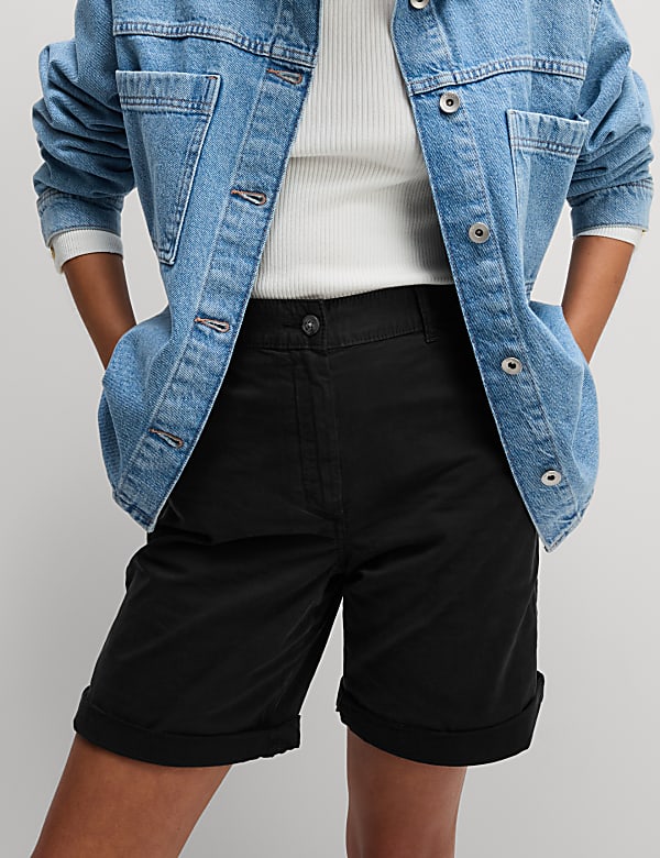 Cotton Rich Tea Dyed Chino Shorts