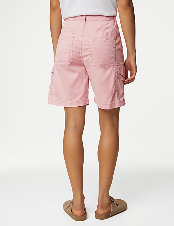 Lyocell™ Rich Cargo Tea Dyed Shorts