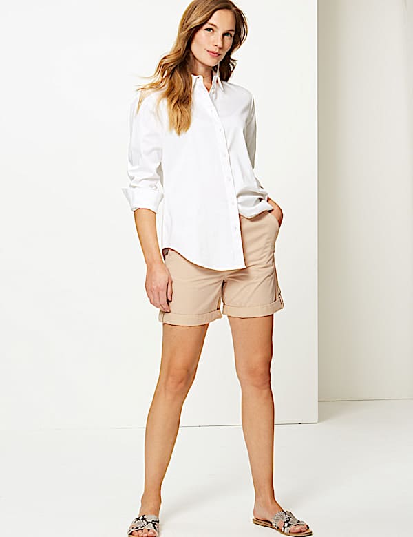 Pure Cotton Chino Shorts