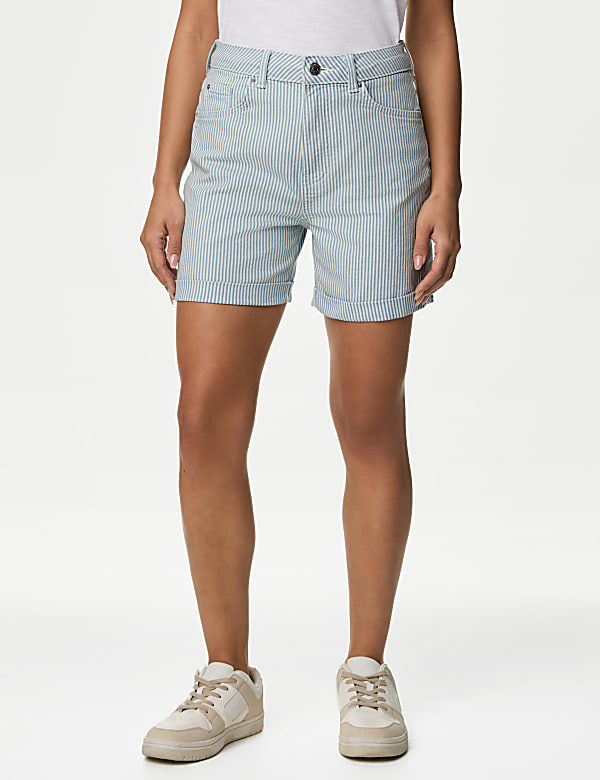 Denim Boyfriend Shorts