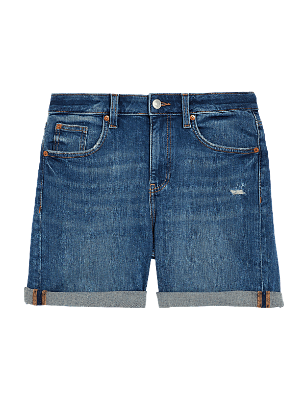 Denim Boyfriend Shorts