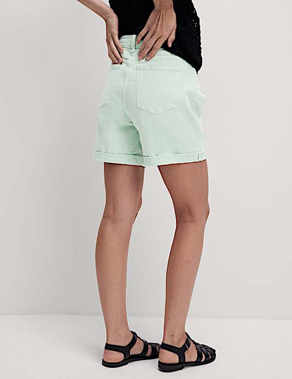 Denim Boyfriend Shorts