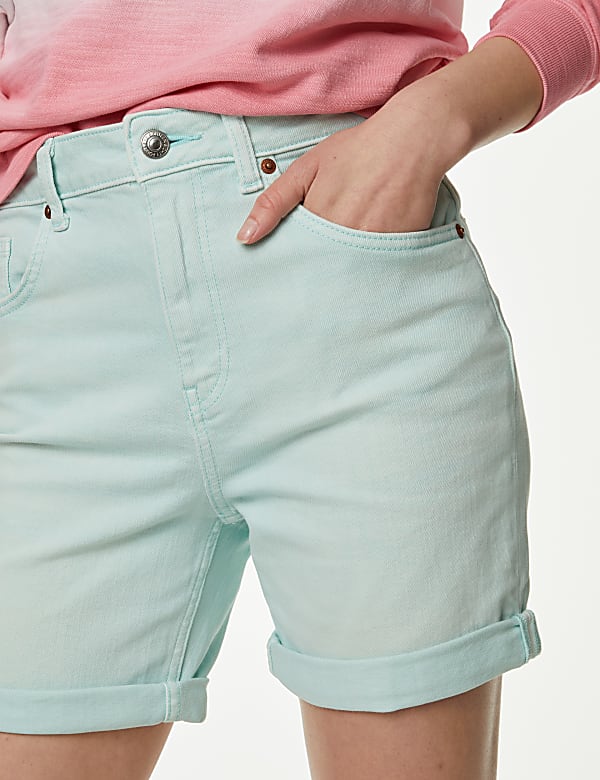 Denim Boyfriend Shorts