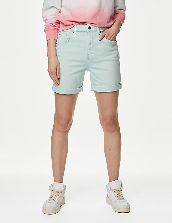 Denim Boyfriend Shorts