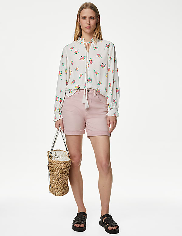 Denim Boyfriend Shorts