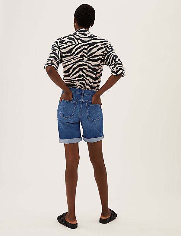 Denim Boyfriend Shorts