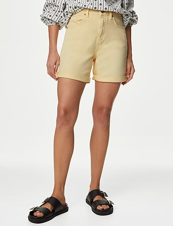 Denim Boyfriend Shorts