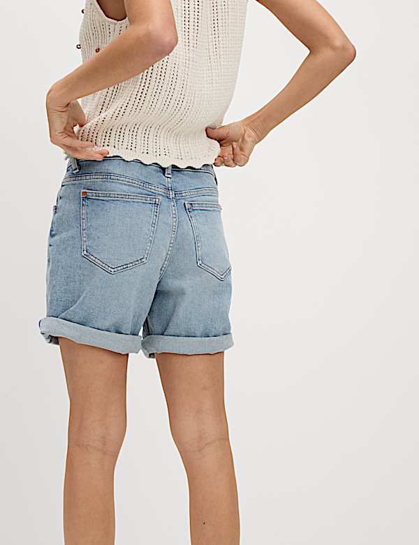 Denim Boyfriend Shorts