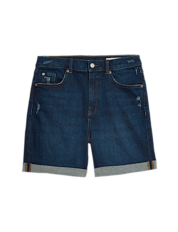 Denim Boyfriend Shorts