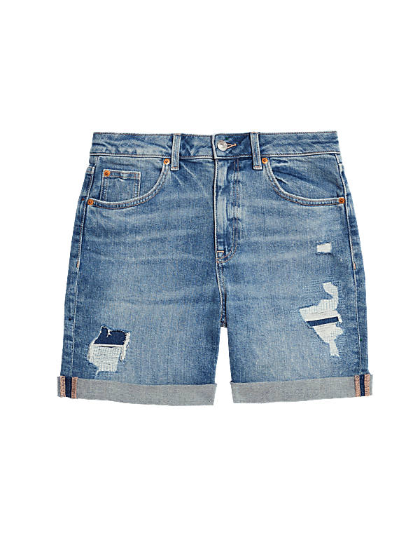 Denim Boyfriend Shorts